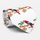 モンテゴベイジャマイカトロピカルパロット ネクタイ (ロール)