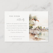 モンテゴベイジャマイカランドスケープ結婚ズ詳細 エンクロージャーカード (正面)