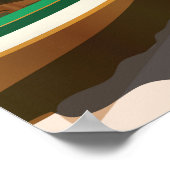 モンテゴベイジャマイカヴィンテージ旅行ポスター ポスター (角)