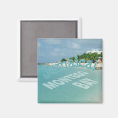 モンテゴベイジャマイカ旅行写真お土産マグネット マグネット (正面/裏面)