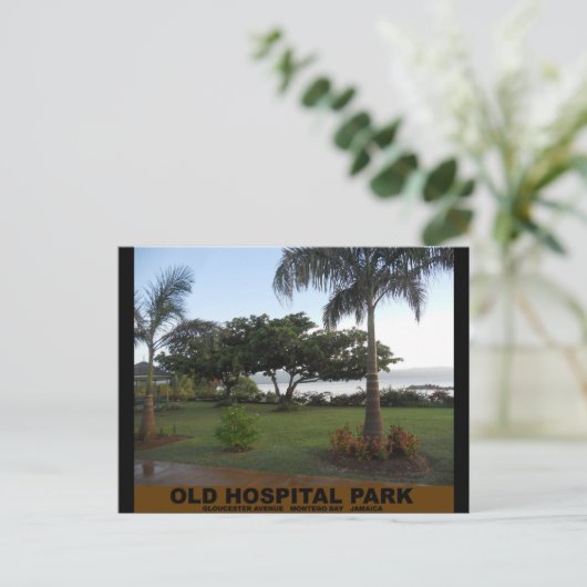 モンテゴベイジャマイカ旧病院公園 ポストカード (スタンド正面)