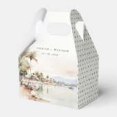 モンテゴベイジャマイカ水彩風景結婚ズ フェイバーボックス (正面サイド)