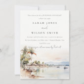 モンテゴベイジャマイカ結婚景観記念日 招待状 (正面)