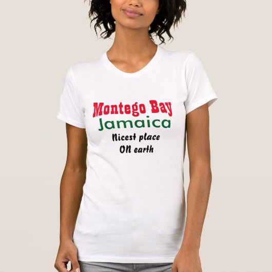 モンテゴベイジャマイカ Tシャツ (正面)