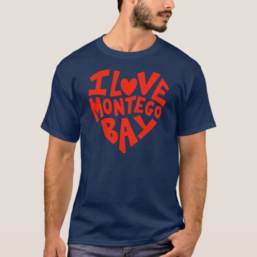 モンテゴベイ大好き Tシャツ (正面)