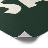 モンテサンサルバトーレ、ルガノ湖からの眺め ポスター (角)