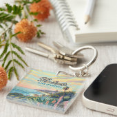 モンテシトカリフォルニアサンタバーバラコーストライン キーホルダー (正面右)