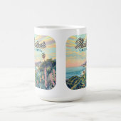 モンテシトカリフォルニアサンタバーバラコーストライン コーヒーマグカップ (中央)
