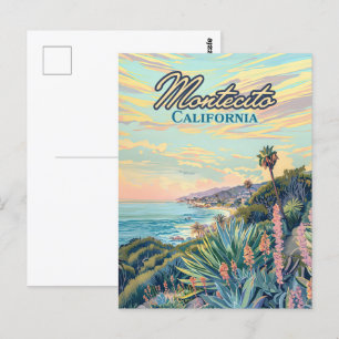 モンテシトカリフォルニアサンタバーバラコーストライン ポストカード