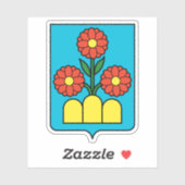 モンテジャーディノのカステロの紋章 シール (シート)