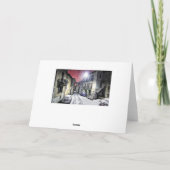 モンテストルト・イタリア・カードからのメリークリスマス シーズンカード (裏面)