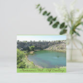 モンテスマの井戸の崖の住居アリゾナのポストカード ポストカード (スタンド正面)