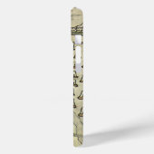 モンテスマアステカの帝国アンティーク世界地図1577 Case-Mate iPhoneケース (裏面 / 左)