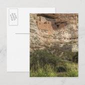モンテスマ城天然記念物，アリゾナ ポストカード (正面/裏面)