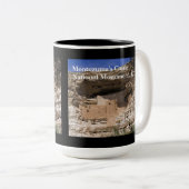 モンテスマ城天然記念物 ツートーンマグカップ (正面右)