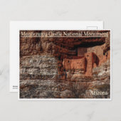 モンテスマ城天然記念物（景観） ポストカード (正面/裏面)