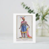 モンテスマ、メキシコ皇帝(1466年~1520年) 1780年 ポストカード (スタンド正面)