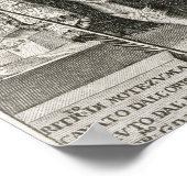 モンテスマIIポートレート ポスター (角)