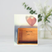 モンテソリ素材を使ったはがき ポストカード (スタンド正面)