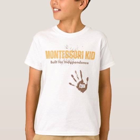 モンテッソリーキッズ Tシャツ (正面)