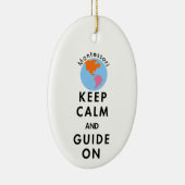 モンテッソーリオーナメントガイド セラミックオーナメント (右)