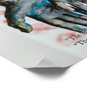 モンテッソーリセンゾルーハンズ引用文形見 ポスター (角)