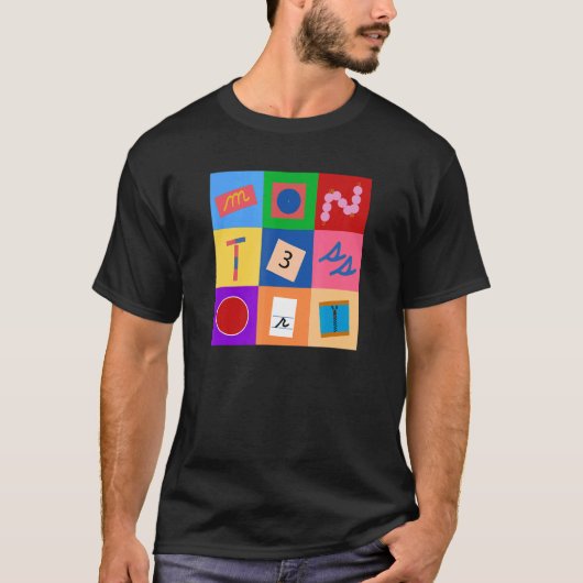 モンテッソーリ資料 Tシャツ (正面)