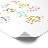 モンテッソーリ10プリントポスター ポスター (角)