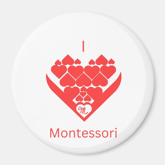 モンテッソーリ・マグネットが大好き マグネット (正面)