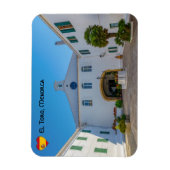 モンテトロ修道院への入り口 – メノルカ，スペイン マグネット (縦)