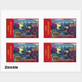 モンテネグロが大好き 長方形シール (シート)