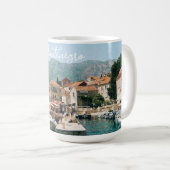 モンテネグロのペラストという沿岸都市 コーヒーマグカップ (正面右)