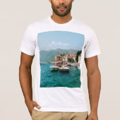 モンテネグロのペラストという沿岸都市 Tシャツ (正面)