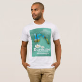 モンテネグロの地図 Tシャツ (正面フル)