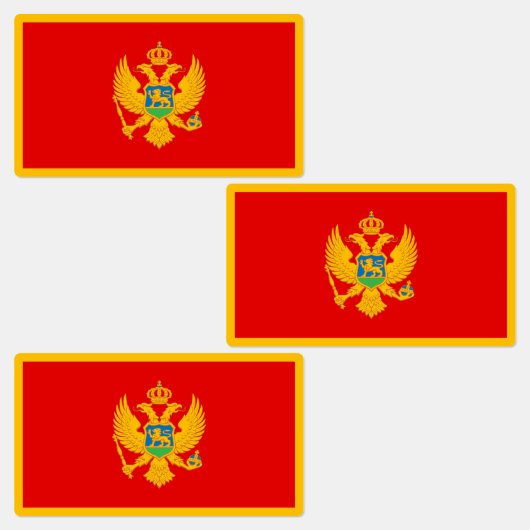 モンテネグロの旗 ラベル (グループ)