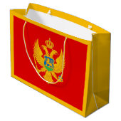 モンテネグロの旗 ラージペーパーバッグ (裏面アングル)
