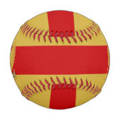 モンテネグロ国旗と紋章愛国的なコート 野球ボール (裏面)