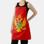 モンテネグロ国旗 エプロン (インサイチュ)