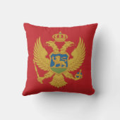 モンテネグロ国旗 クッション (裏面)