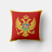 モンテネグロ国旗 クッション (裏面)