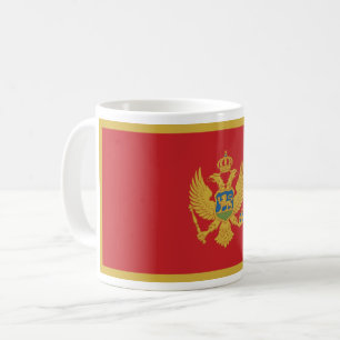 モンテネグロ国旗 コーヒーマグカップ