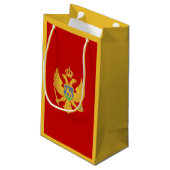 モンテネグロ国旗 スモールペーパーバッグ (裏面アングル)