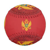 モンテネグロ国旗、モンテネグロのスポーツ/野球ボール 野球ボール (裏面)