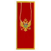 モンテネグロ国旗 ワインギフトバッグ (正面)