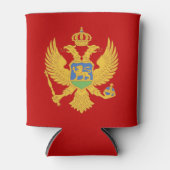 モンテネグロ国旗 缶クーラー (正面)