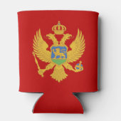 モンテネグロ国旗 缶クーラー (裏面)