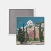 モンテネグロ平方磁石のコトル マグネット (正面/裏面)