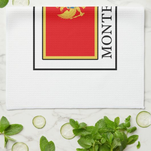 モンテネグロ キッチンタオル (折り畳み)