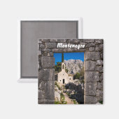 モンテネグロ·コトルの遺跡 マグネット (正面/裏面)