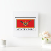 モンテネグロ スクエア壁時計 (ホーム)